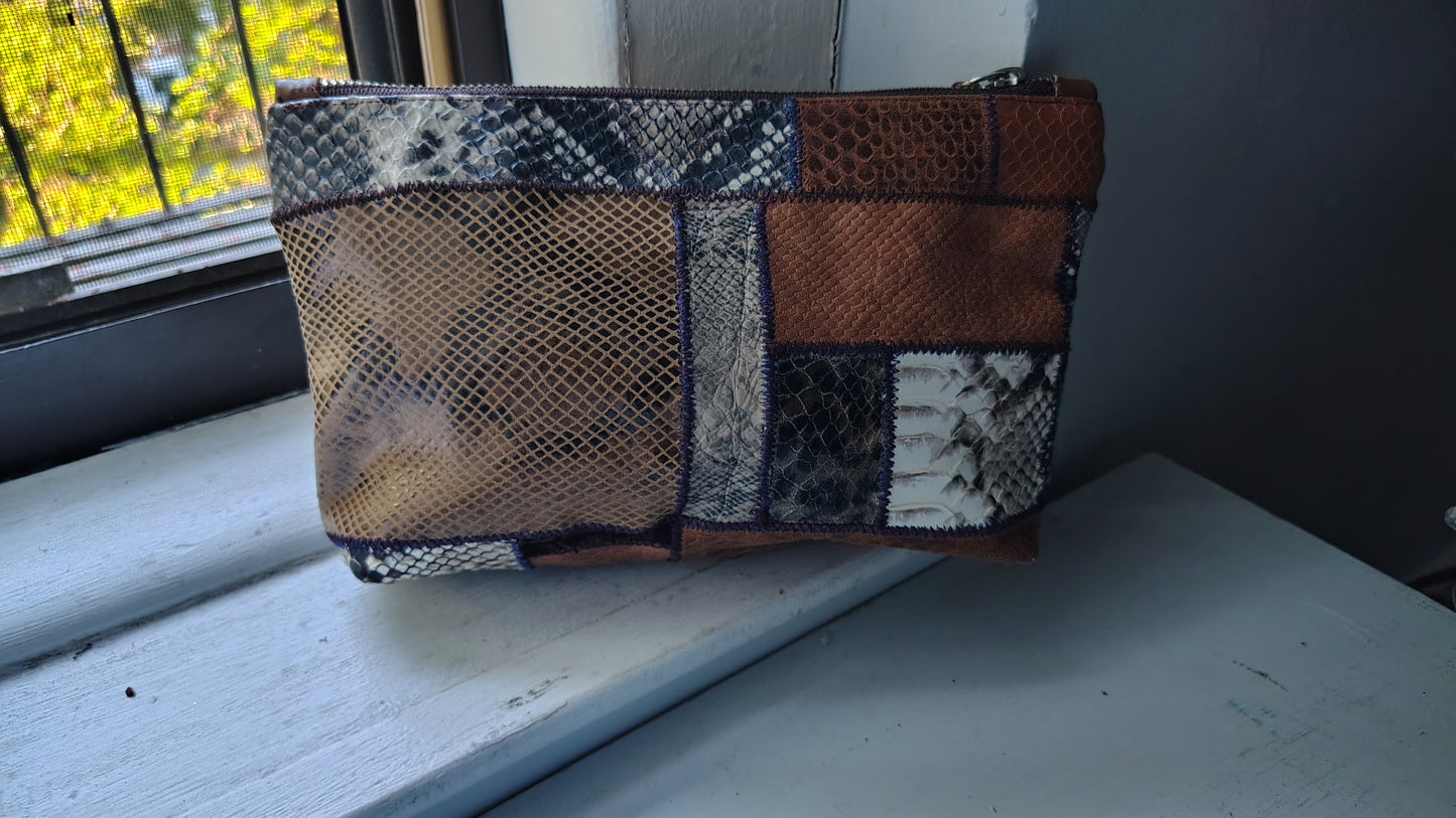 The Bronx Scales Clutch - Constructed Panels