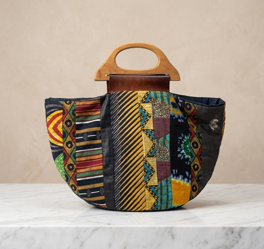 "Metropolitan Mosaic" Patchwork Tote